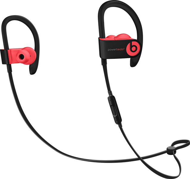 Beats Powerbeats3 Wireless Headphones - Red Red from AT&T